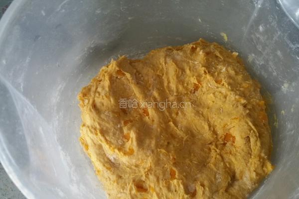 奶香南瓜吐司的做法图解2