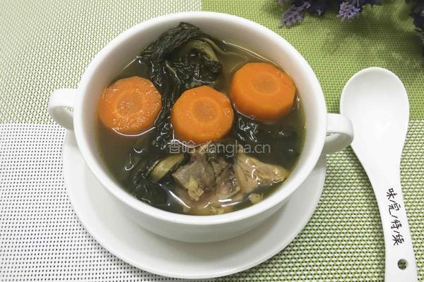 龙骨菜干汤（沙煲法）的做法图解9