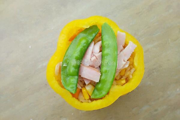 甜椒芝士焗饭的做法图解6