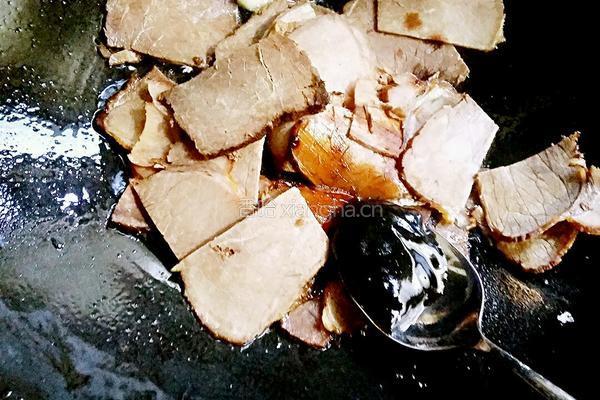 回锅牛肉的做法图解12