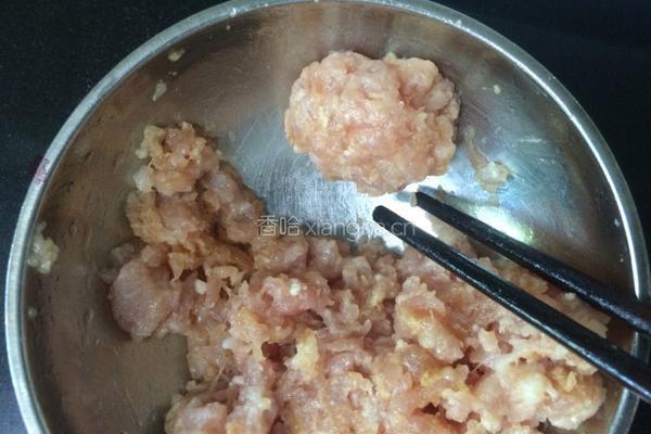 蒸肉丸的做法图解4