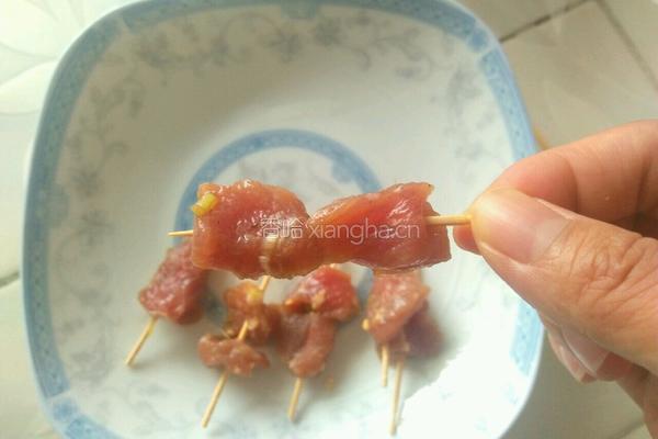 香脆牙签肉的做法图解5