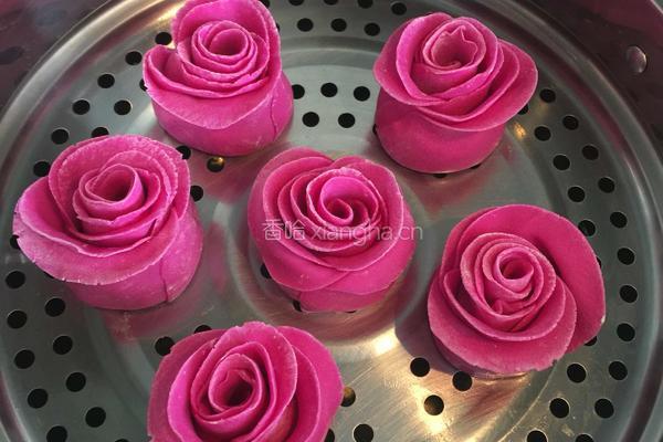 玫瑰花蒸饺的做法图解11