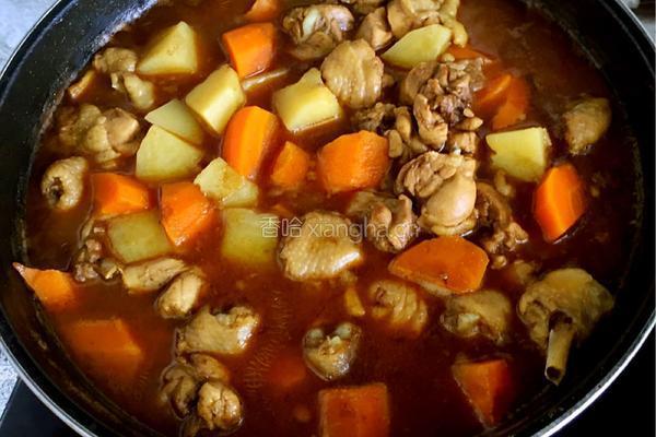 咖喱土豆鸡块的做法图解8