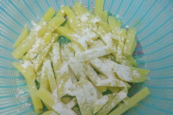 自制薯条的做法图解4