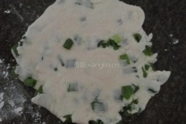 香葱烙饼的做法图解5