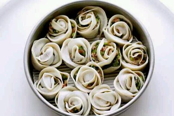 玫瑰花饺子的做法图解8