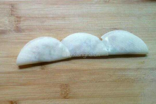 玫瑰花饺子的做法图解3