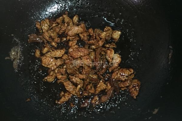 西红柿鸡蛋肉丝面的做法图解4