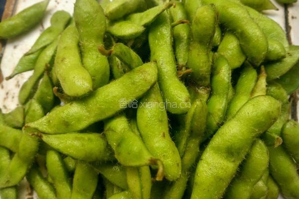 香煮毛豆的做法图解1