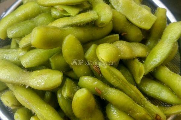 香煮毛豆的做法图解6