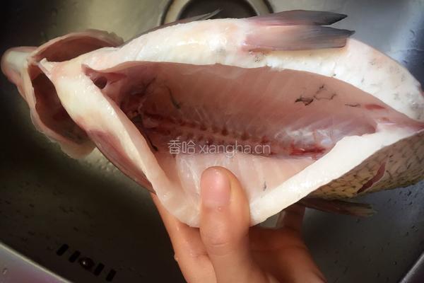 香辣红烧鳊鱼的做法图解2