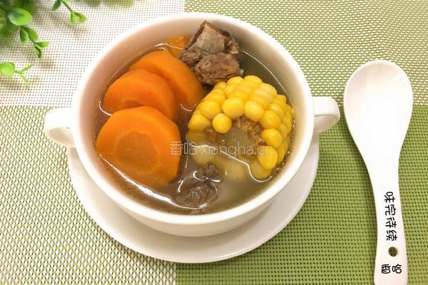 伞骨胡萝卜玉米汤（沙煲法）的做法图解10