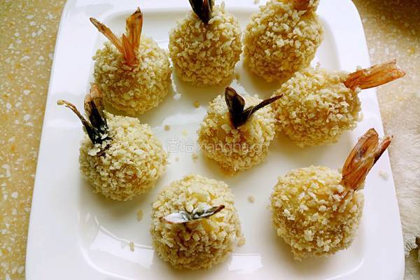土豆泥虾球的做法图解18