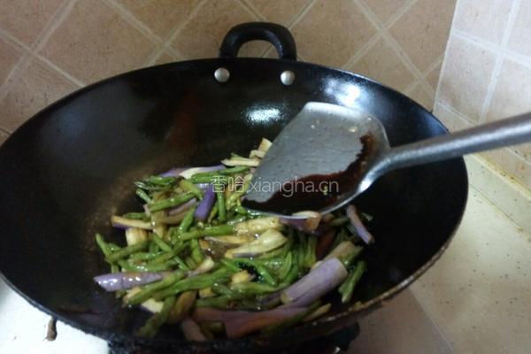 豆角烧茄条的做法图解9