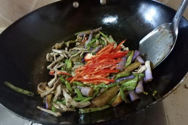 豆角烧茄条的做法图解10