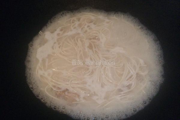 葱香面条的做法图解5