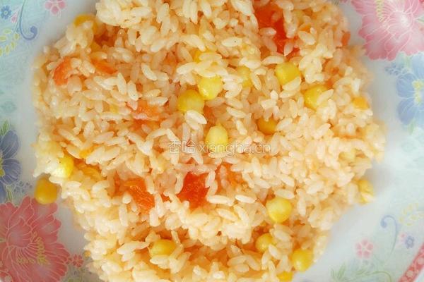 情侣套餐（整颗柿子饭）的做法图解13
