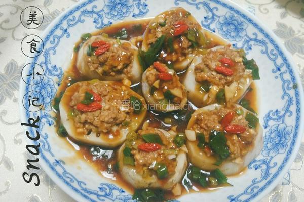 莲藕酿肉的做法图解6