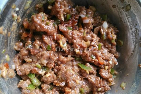 莲藕酿肉的做法图解4