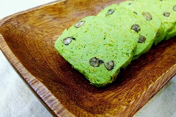 抹茶蜜豆燕麦曲奇的做法图解8