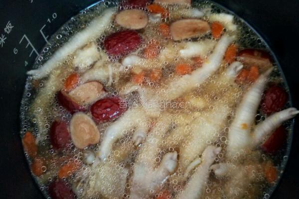 药膳鸡爪的做法图解3