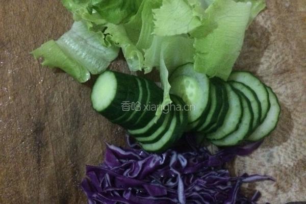 田园蔬菜沙拉的做法图解3