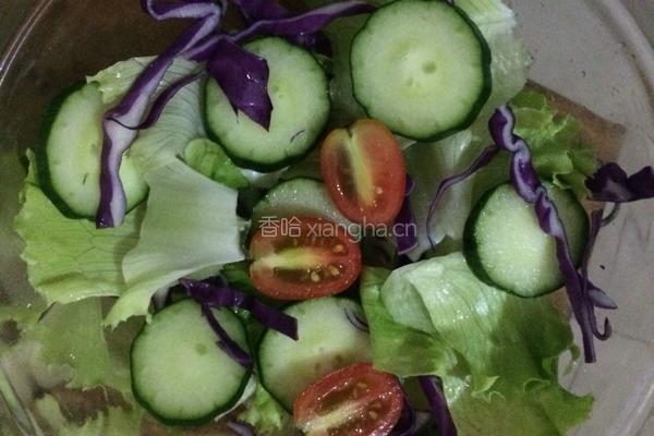 田园蔬菜沙拉的做法图解5