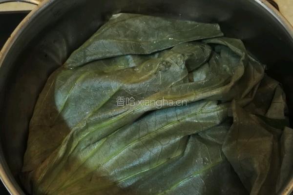 荷叶饭的做法图解1