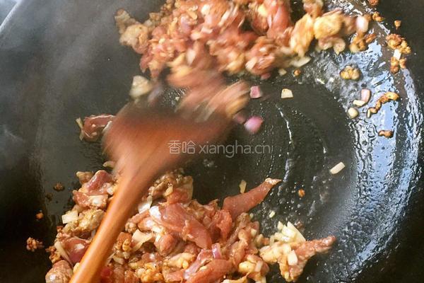 新疆炒烤肉的做法图解5