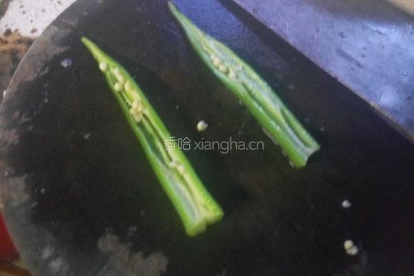 凉拌秋葵的做法图解5