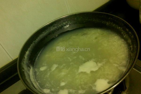 大米皮蛋末粥的做法图解10