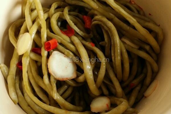 自制酸豆角的做法图解9