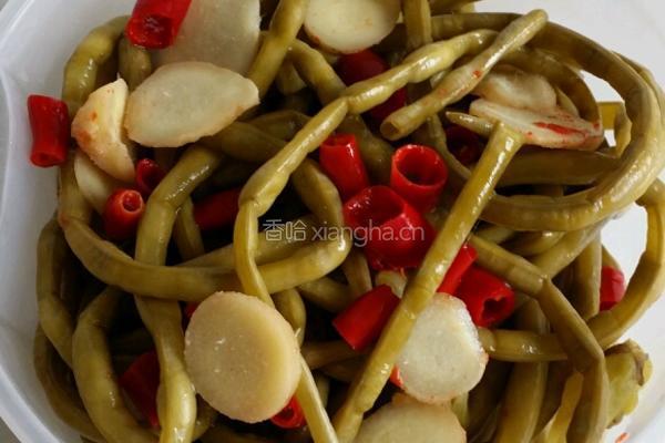 自制酸豆角的做法图解10