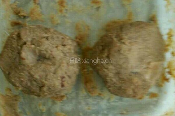 自制无糖带皮绿豆糕的做法图解1