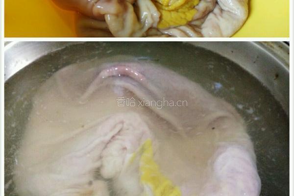 猪肚汤的做法图解1