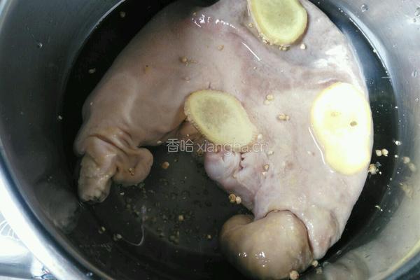 猪肚汤的做法图解4