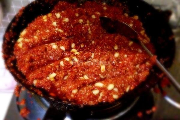 自制红油花生辣椒酱的做法图解9
