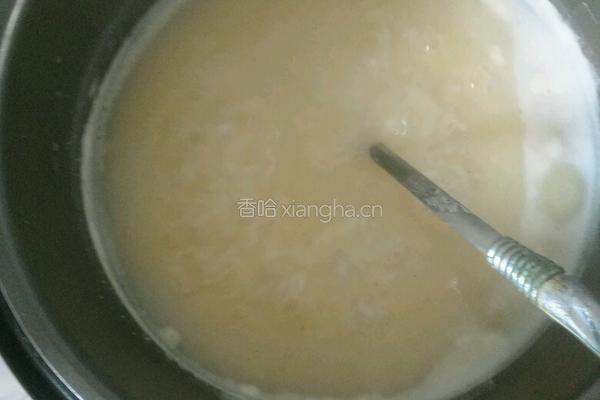 玉米粥的做法图解4