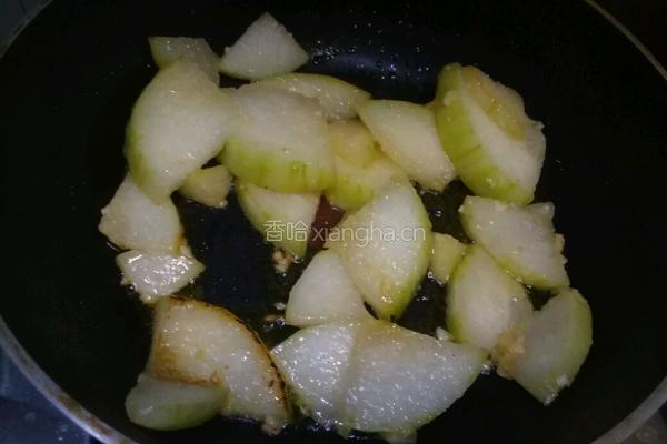清炒冬瓜的做法图解5