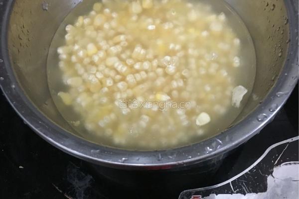 玉米汁的做法图解2
