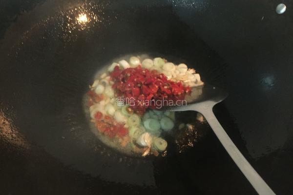 剁椒炒花菜的做法图解4