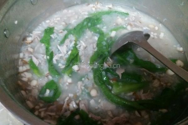 蘑菇瘦肉粥的做法图解6