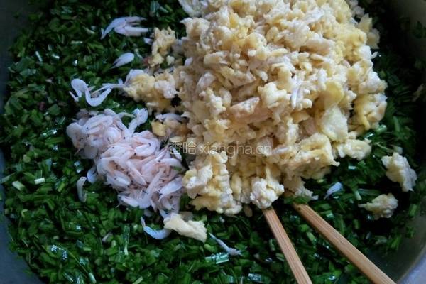 山韭菜鸡蛋饺子的做法图解10