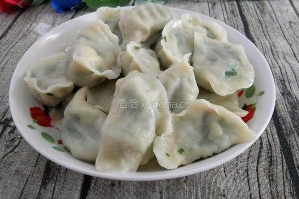 山韭菜鸡蛋饺子的做法图解19
