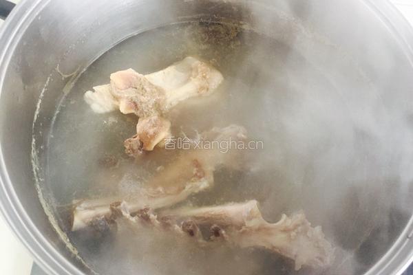 羊肉烩面的做法图解4