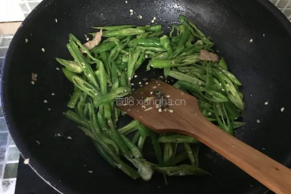 尖椒肉丝的做法图解6