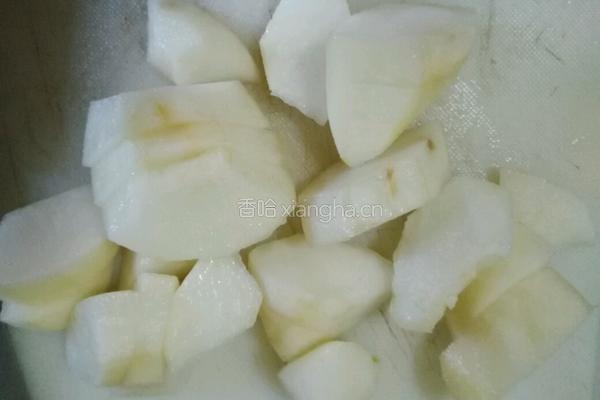 早酥梨酸奶奶昔的做法图解3