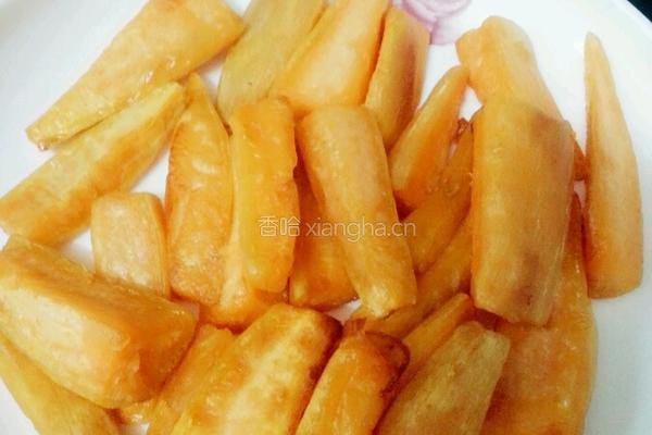 甜蜜地瓜的做法图解4