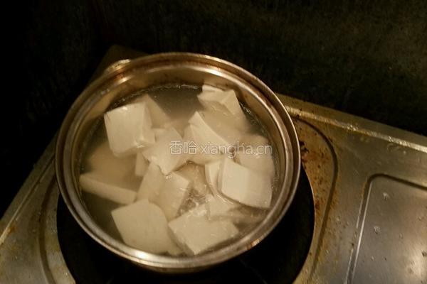 火腿豆腐的做法图解2